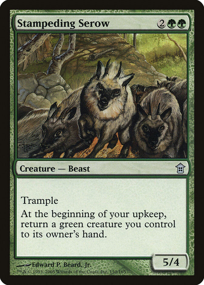 Stampeding Serow (150) - Saviors of Kamigawa (SOK)