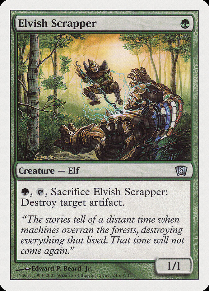 Elvish Scrapper (245) - Eighth Edition (8ED)