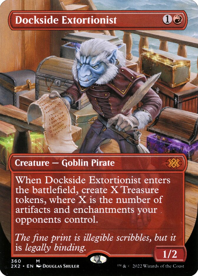 Dockside Extortionist (360) - Double Masters 2022 (2X2)