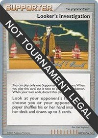 Looker's Investigation - 2010 (Michael Pramawat) (109) - World Championship Decks (WCD)