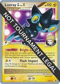 Luxray GL LV.X - 2010 (Mychael Bryan) (109) - World Championship Decks (WCD)