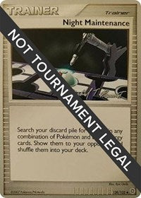 Night Maintenance - 2010 (Michael Pramawat) (120) - World Championship Decks (WCD)