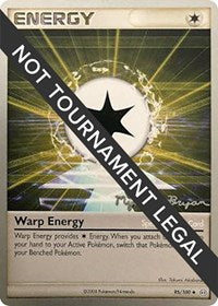 Warp Energy - 2010 (Mychael Bryan) (95) - World Championship Decks (WCD)