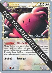 Blissey - 2011 (Ross Cawthon) (106) - World Championship Decks (WCD)