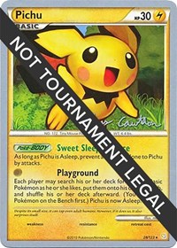 Pichu - 2011 (Ross Cawthon) (28) - World Championship Decks (WCD)