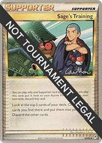 Sage's Training - 2011 (Ross Cawthon) (85) - World Championship Decks (WCD)