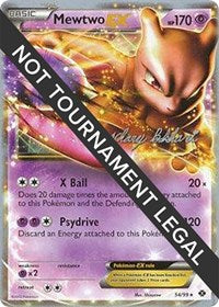 Mewtwo EX - 2012 (Zachary Bokhari) (54) - World Championship Decks (WCD)