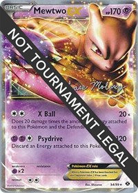 Mewtwo EX - 2012 (Chase Moloney) (54) - World Championship Decks (WCD)