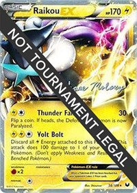 Raikou EX - 2012 (Chase Moloney) (38) - World Championship Decks (WCD)