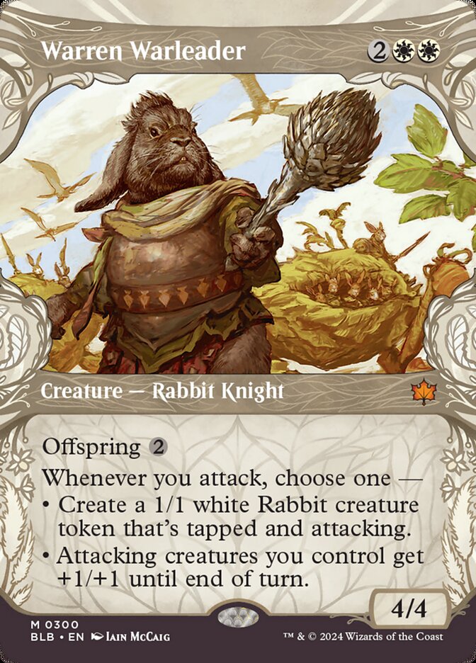 Warren Warleader (300) - Bloomburrow (BLB)