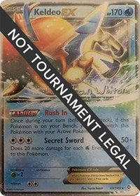 Keldeo EX - 2013 (Ian Whiton) (49) - World Championship Decks (WCD)
