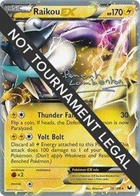 Raikou EX - 2013 (Clement Lamberton) (38) - World Championship Decks (WCD)
