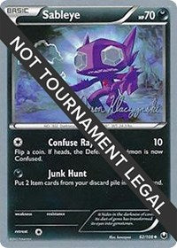Sableye - 2013 (Jason Klaczynski) (62) - World Championship Decks (WCD)