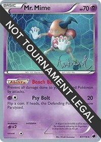 Mr. Mime - 2014 (Andrew Estrada) (47) - World Championship Decks (WCD)