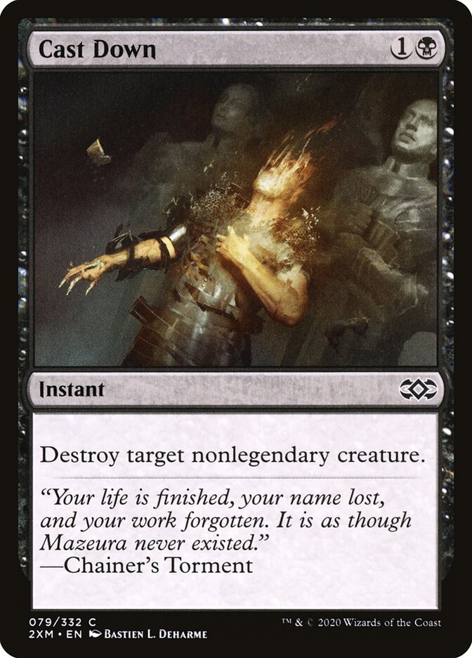 Cast Down (79) - Double Masters (2XM)