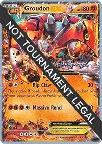 Groudon EX - 2015 (Alejandro Ng-Guzman) (85) - World Championship Decks (WCD)