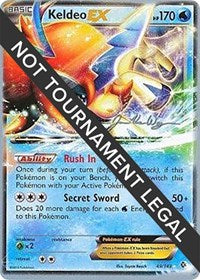 Keldeo EX - 2015 (Jacob Van Wagner) (49) - World Championship Decks (WCD)