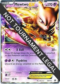 Mewtwo EX - 2015 (Jacob Van Wagner) (54) - World Championship Decks (WCD)