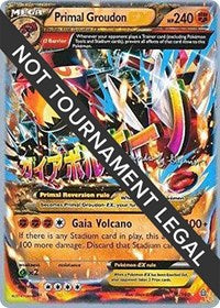 Primal Groudon EX - 2015 (Alejandro Ng-Guzman) (86) - World Championship Decks (WCD)
