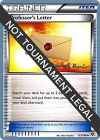 Professor's Letter - 2015 (Alejandro Ng-Guzman) (123) - World Championship Decks (WCD)