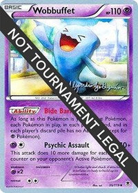 Wobbuffet - 2015 (Alejandro Ng-Guzman) (36) - World Championship Decks (WCD)