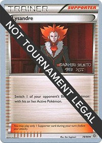 Lysandre - 2016 (Shunto Sadahiro) (78) - World Championship Decks (WCD)