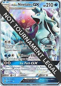 Alolan Ninetales GX - 2017 (Zachary Bokhari) (22) - World Championship Decks (WCD)