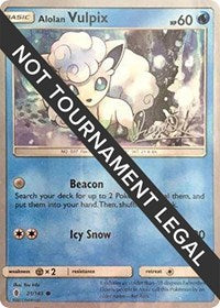 Alolan Vulpix - 2017 (Diego Cassiraga) (21) - World Championship Decks (WCD)