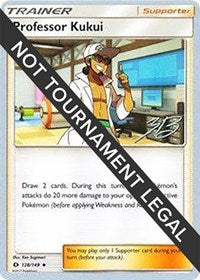 Professor Kukui - 2017 (Zachary Bokhari) (128) - World Championship Decks (WCD)
