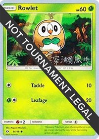 Rowlet - 2017 (Kabu Fukase) (9) - World Championship Decks (WCD)