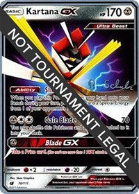 Kartana GX - 2018 (Robin Schulz) (70) - World Championship Decks (WCD)