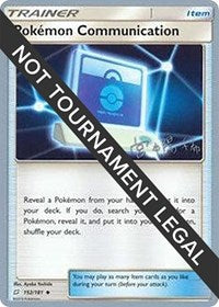 Pokemon Communication - 2019 (Haruki Miyamoto) (152) - World Championship Decks (WCD)