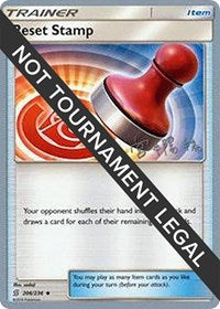 Reset Stamp - 2019 (Haruki Miyamoto) (206) - World Championship Decks (WCD)