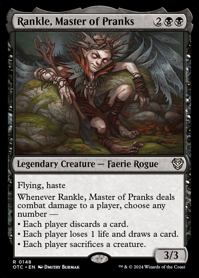 Rankle, Master of Pranks (148) - Outlaws of Thunder Junction Commander (OTC)
