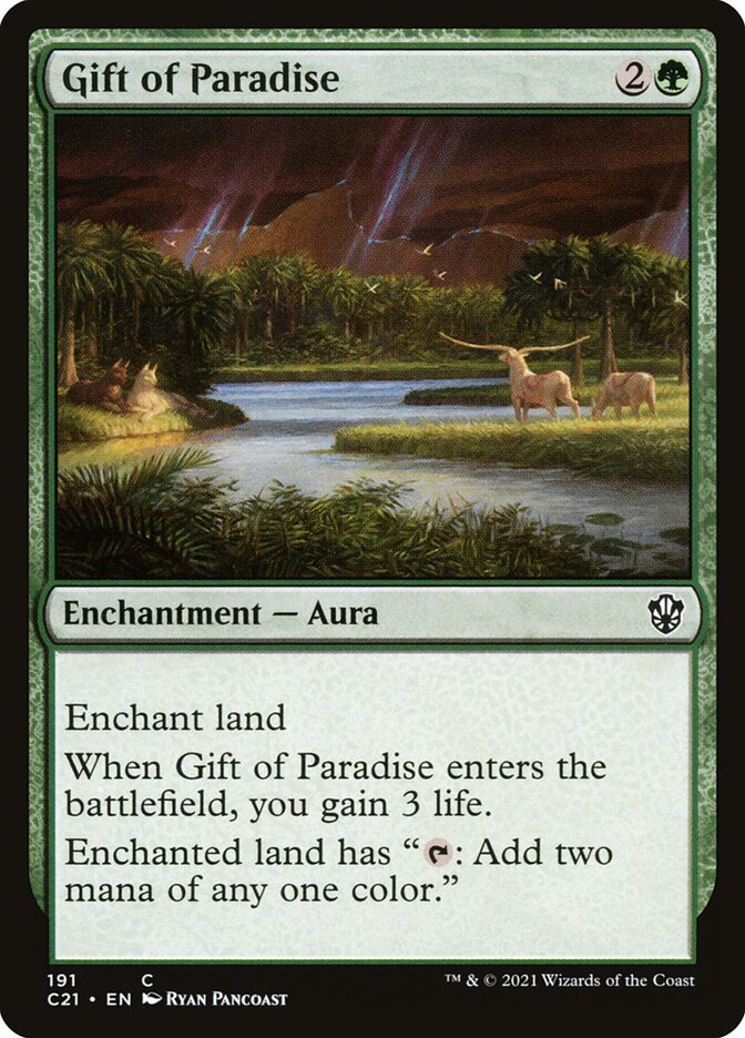 Gift of Paradise (191) - Commander 2021 (C21)