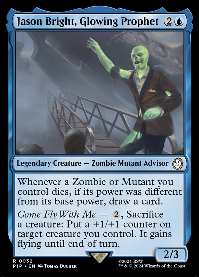 Jason Bright, Glowing Prophet (32) - Fallout (PIP)