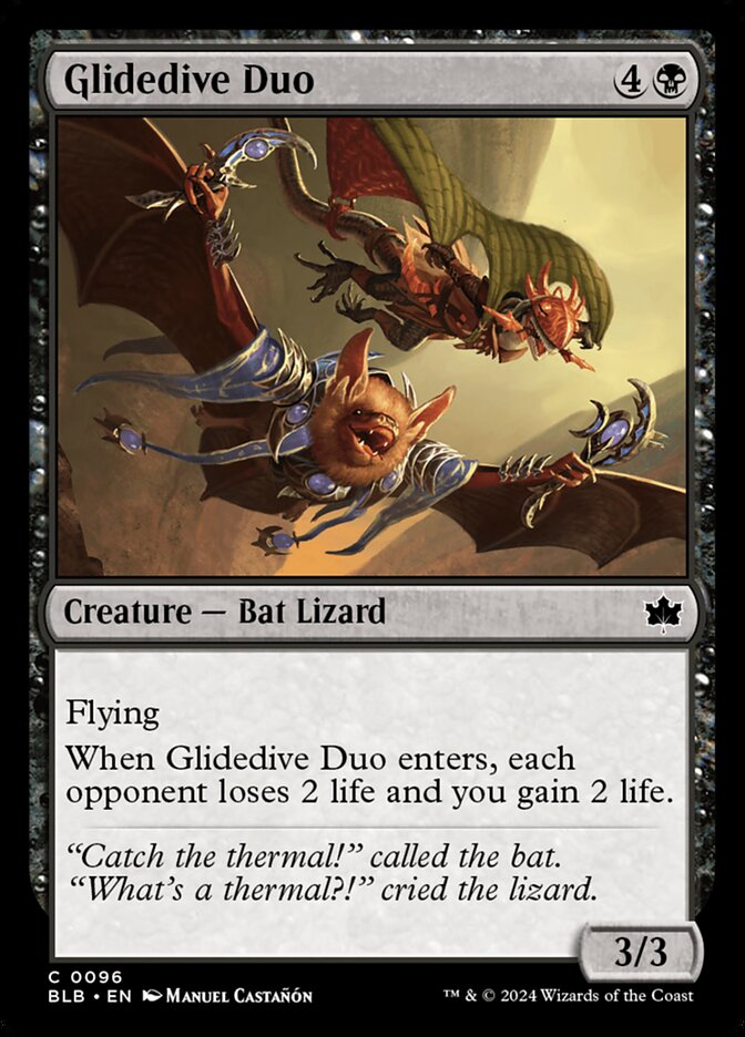 Glidedive Duo - [Foil] Bloomburrow (BLB)