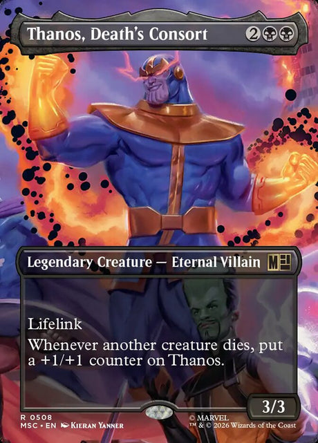 Thanos, Death's Consort (508) - Marvel Super Heroes Commander (MSC)