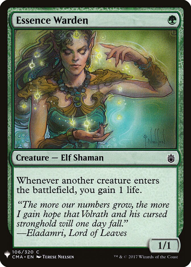 Essence Warden (CMA-106) - The List (PLST)