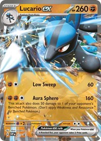 Lucario ex - (17) - SV: Scarlet & Violet Promo Cards (SVP)