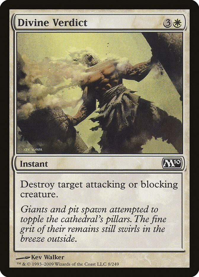 Divine Verdict (8) - Magic 2010 (M10)