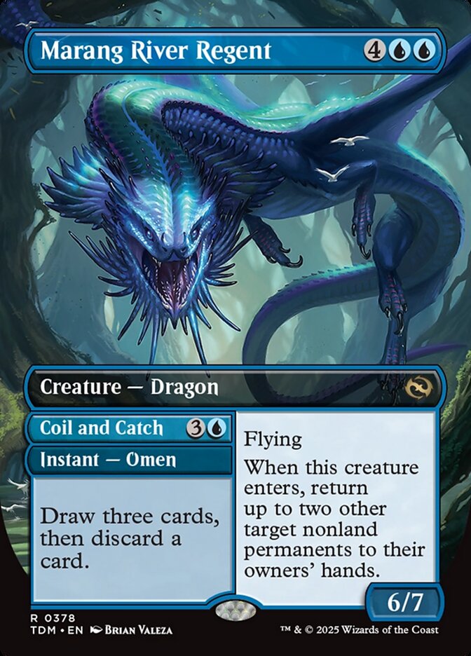 Marang River Regent // Coil and Catch // Marang River Regent // Coil and Catch (378) - Tarkir: Dragonstorm (TDM)