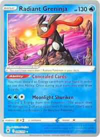 Radiant Greninja - 2022 (Rikuto Ohashi) (46) - World Championship Decks (WCD)