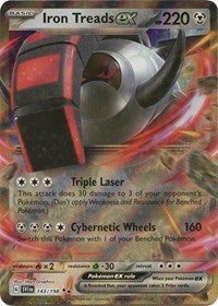 Iron Treads ex (143) - SV01: Scarlet & Violet Base Set (SVI)
