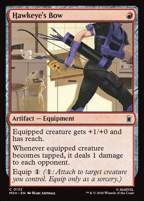 Hawkeye's Bow (132) - Marvel Super Heroes (MSH)