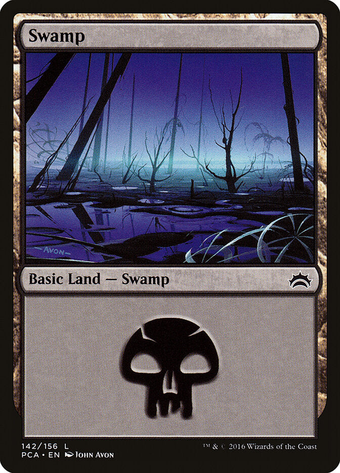 Swamp (142) - Planechase Anthology (PCA)