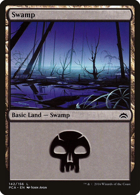 Swamp (142) - Planechase Anthology (PCA)