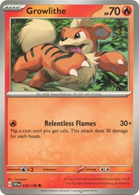 Growlithe (30) - SV01: Scarlet & Violet Base Set (SVI)