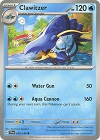 Clawitzer (50) - SV01: Scarlet & Violet Base Set (SVI)