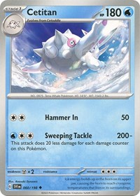 Cetitan (60) - SV01: Scarlet & Violet Base Set (SVI)